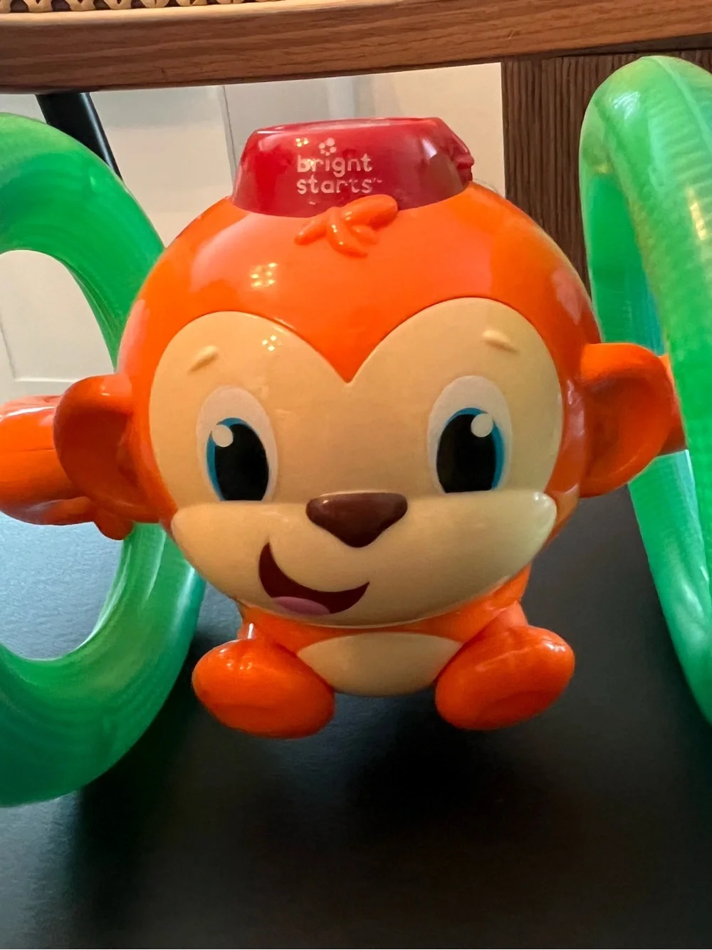 Bright starts rolling Orange Monkey - Interactive Infant Play